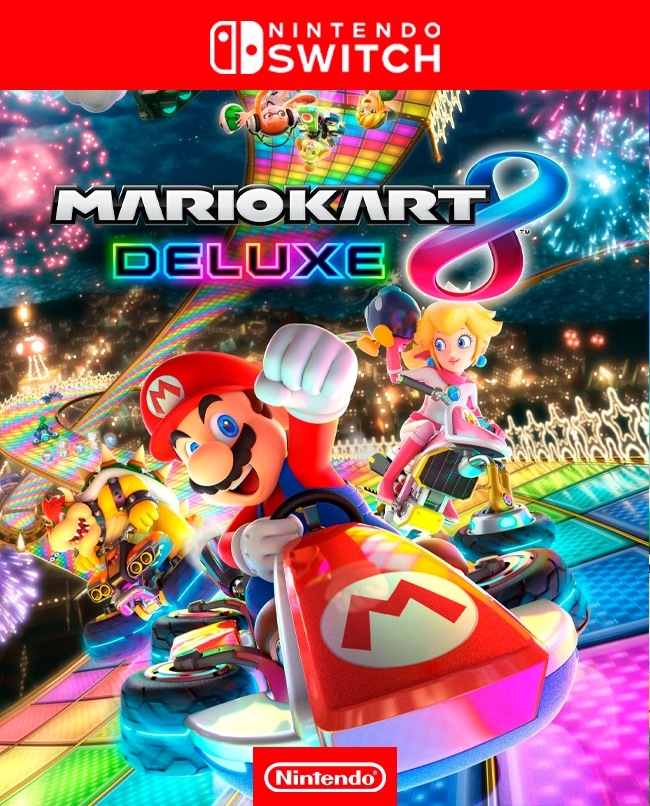 Apéndice sonriendo Más bien Mario Kart 8 Deluxe - Nintendo Switch | PS5 Digital Mexico | Venta de juegos  Digitales PS3 PS4 Ofertas