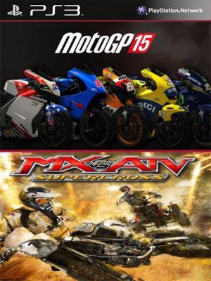 2 juegos en 1 MotoGP 15 MX vs ATV Supercross Ps3