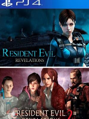 2 JUEGOS EN 1 RESIDENT EVIL REVELATIONS 1 MAS RESIDENT EVIL REVELATIONS 2 PS4