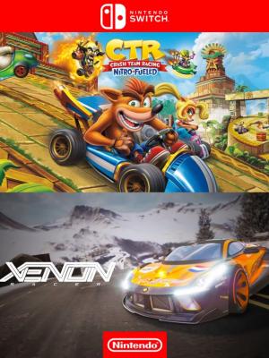 Crash Team Racing Nitro Fueled mas Xenon Racer - NINTENDO SWITCH