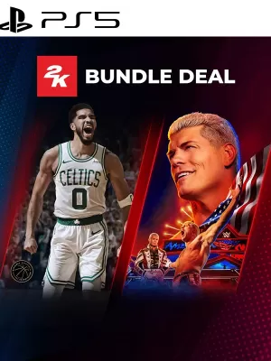 NBA 2K25 x WWE 2K24 Bundle PS5